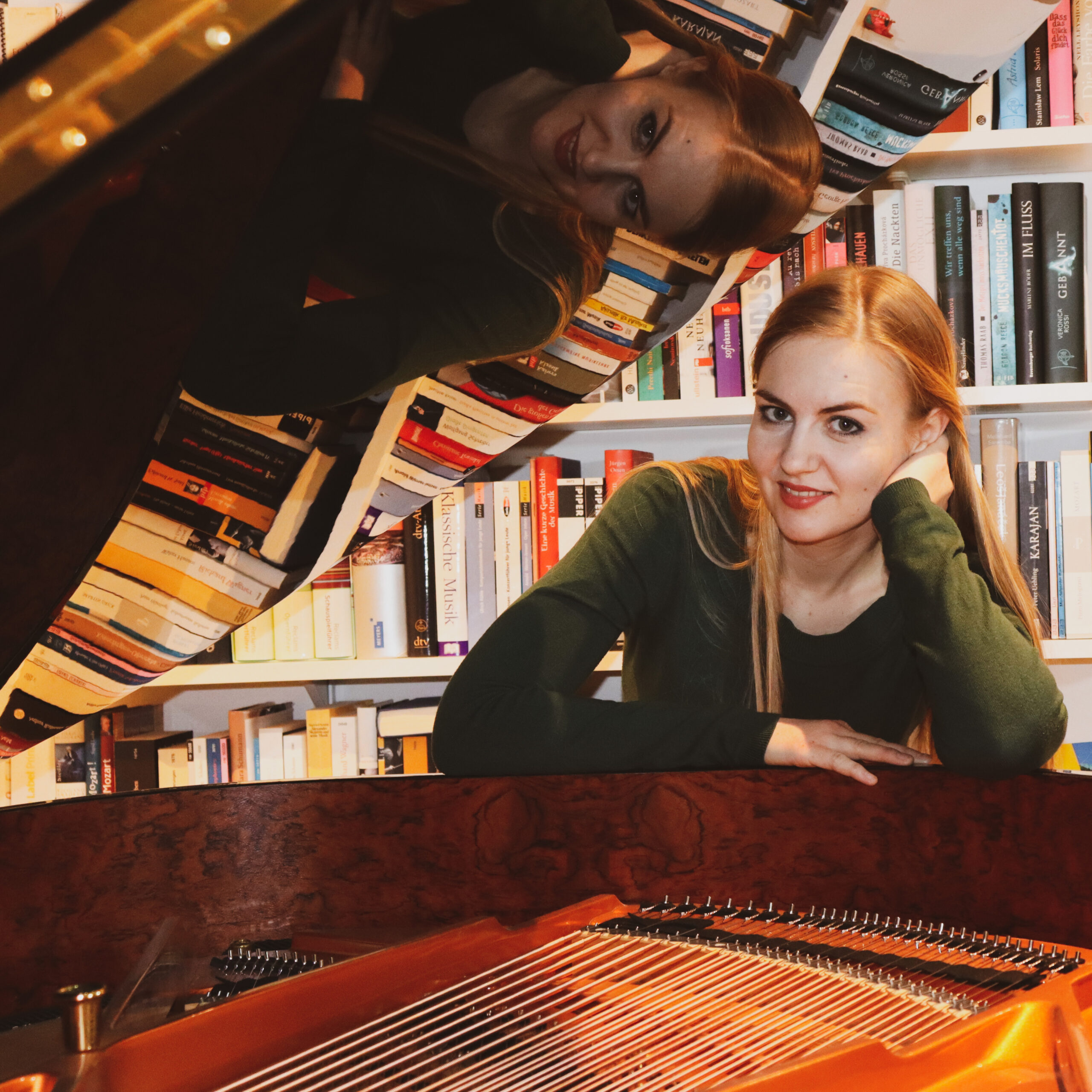 Die Vorweihnachtszeit mit einem musikalischen Adventskalender genießen – Hanna Bachmann suchte und fand virtuell den Kontakt zum Publikum